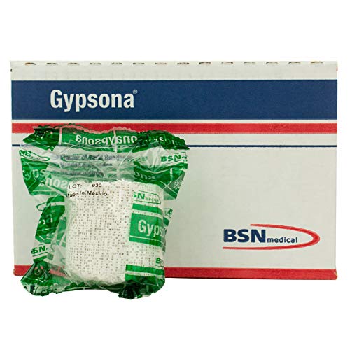 BSN Medical Gypsona HP gesso de bandagens de Paris, cria um elenco acabado atraente suave, configuração extra rápida