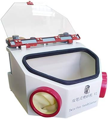 Sohome Twin-Pen Fine Sandblaster Unit Dental Lab Lab Máquina de polimento de areia de areia