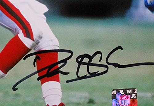 Deion Sanders autografou 49ers 8x10 FOTO HM RECOLHADO - BECKETT W BLACK