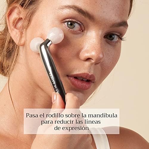 Vanity Planet Defina Contour e Define Massaging Roller - Rolo facial ajuda a estimular o fluxo sanguíneo e ajuda