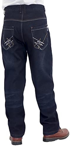 Calças Bocomal FR para homens Jeans resistentes a chamas Jeans de trabalho pesado