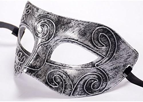 Mascarada Roman - Mask Halloween Retro Silver Facial Party Home Decor Halloween Party 9