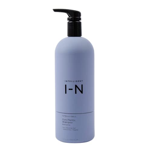 Nutrientes Inteligentes Pure Shampoo esfoliante - Shampoo esfoliante não tóxico com células -tronco vegetais para cabelos finos