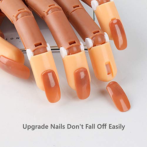 200 PCs Dicas de unhas falsas Treinamento de unhas DIY Manicure Tool Dicas de arte pp Material Tipo original Acessório para prática