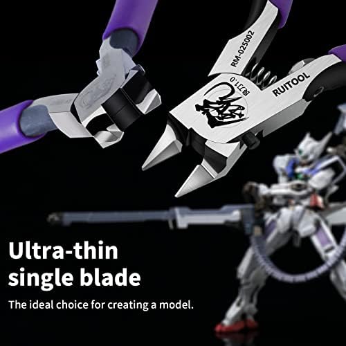 RITOOOL Model Nippers, Ferramentas de modelo Gundam para iniciantes repararem e consertar modelos de plástico, aderência