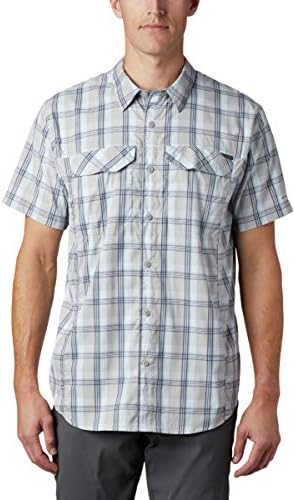 Columbia Men's Silver Ridge Lite Plaid Manga curta