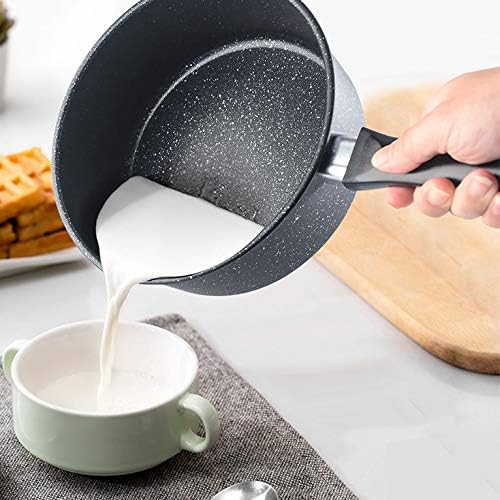 TJLSS coreano Ramen Pot non stick maifan stone leite panela macarrão com panela de ovo sopa de cozinha panela de aquecimento de aquecimento rápido para ferramentas de cozinha