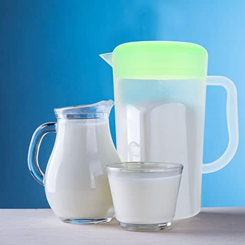 UPKOCH BRITA A jarra de plástico com tampa: jarra de água fria de 2000ml e jarro de chá gelado de chá de chá de água de água de