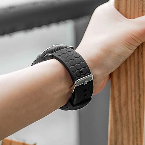 Fiturn Silicone Redunda rápida Band Strap Strap Compatível com Feifuns Fe1/ST5/HE1 Rastreador de fitness à prova d'água Heart Smart Watches for Men Mulheres Bandas de substituição