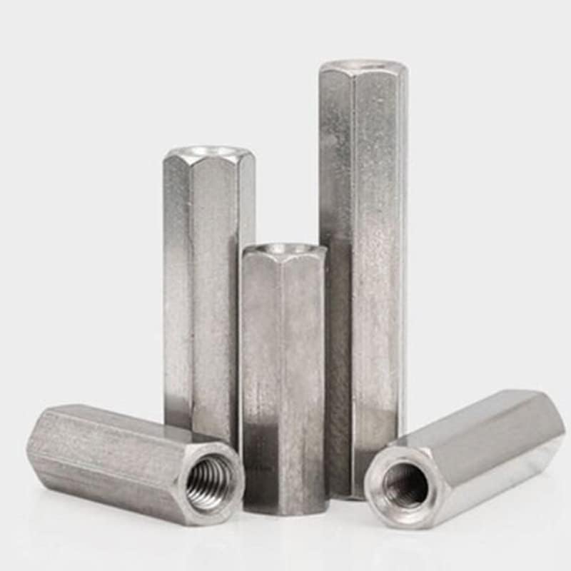 10pcs m2*4mm de fiação de passagem dupla de hexagono de 4 mm de dentes cheios através da coluna de isolamento hexagonal