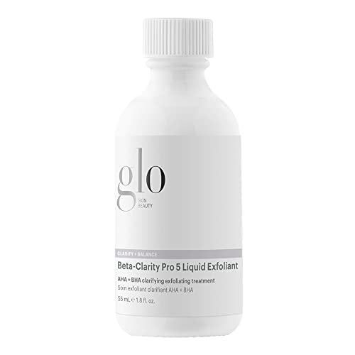 Glo Skin Beauty Beta -Clarity Pro 5 Esfoliante líquido, 1,8 fl oz - AHA + BHA esclarecendo e equilibrando tratamento esfoliante