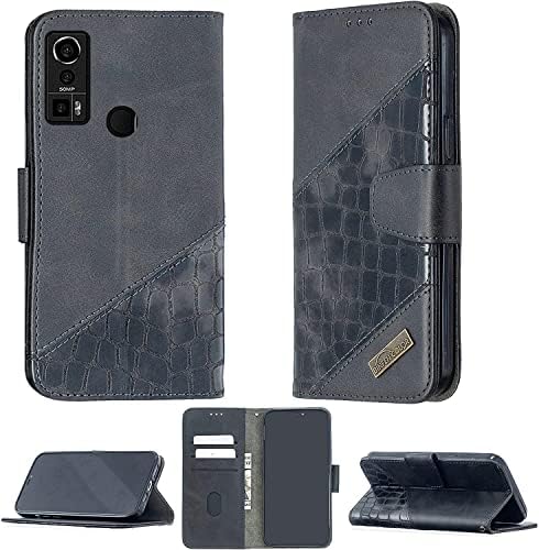 AROEPURT Blu S91 Pro Case compatível com Blu S91 Pro Caso de telefone Flip Stand Stand Stitching Style Cartlet Case Black