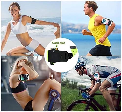 Coldre para Motorola Moto G7 Plus - braçadeira Flexsport, braçadeira ajustável para treino e correr para Motorola Moto