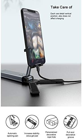 Dann New Mini Mini dobrável Ajuste o suporte do telefone celular Desk para smartphone e suporte para tablets Stand