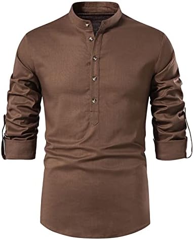 Jeke-DG Casual Shacket Button Down Down Boho Coat Yoga Logo Respirável Camisas de linho em grande porte
