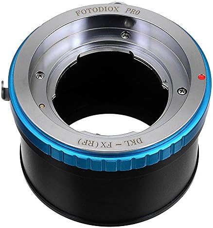 Adaptador de montagem da lente Fotodiox Compatível com a lente CONTAX/YASHICA SLR em câmeras Fuji X-Mount