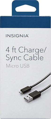 Insignia - 4 micro USB CABO - BLACK