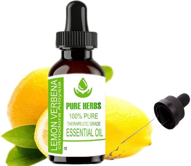 Ervas puras Lemon verbena pura e natural terapêutico Óleo essencial de grau 30ml