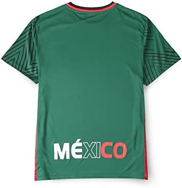 Jersey de futebol nacional de futebol de futebol de futebol da camisa unissex de primeira linha mexicana