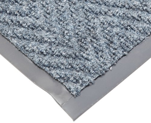 Notrax T40 Chevron mais pesado tapete de carpete, para áreas úmidas e secas, 3 'largura x 5' comprimento x 5/16 de