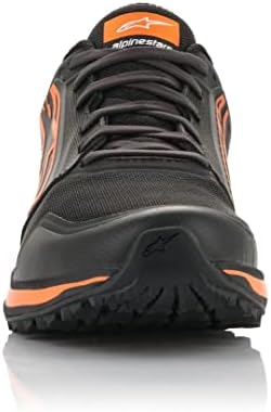 Alpinestars Sapato de Meta Trail masculino, preto/laranja, 9