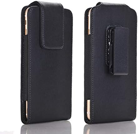 Phone Protector Men Corrente de cinto de couro Caixa do coldre da bolsa Compatível com Samsung Galaxy S6, S6 Edge, J2 Core,