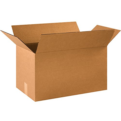Caixa EUA 21x12x12 Caixas de papelão ondulado, médio, 21L x 12w x 12h, pacote de 20 | Remessa, embalagem, movimentação, caixa