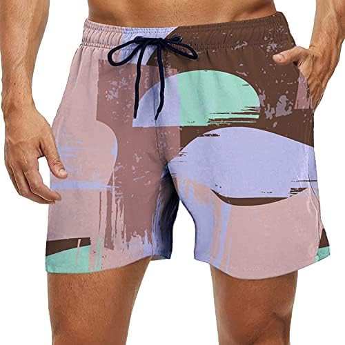 Miashui shorts de natação homens longos calças de praia de verão longas para o pacote masculino de shorts de shorts e shorts