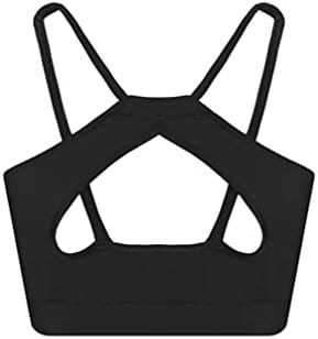 Fldy Girls Athletic Dance Crop Tops Tops Tops Camisetas ativas Ginástica dança de balé Loeta Tops Crianças Treinando sutiãs