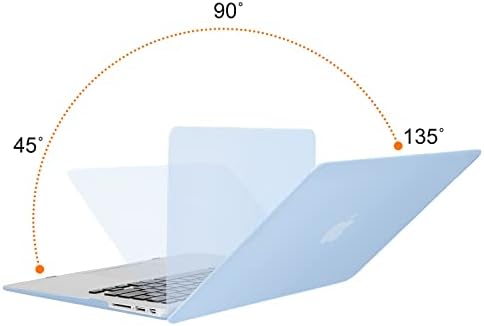 Mosis Plastic Hard Shell Case & Laptop Briefas e Tampa do teclado e protetor de tela Somente compatível com MacBook Air
