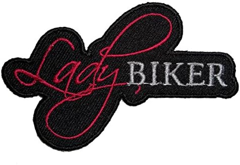 Lady Biker Lady Bordado Supremo de Couro Bordado Bordado Micro-Red-Médico