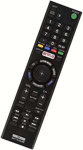 RMT-TX100U Substituição de controle remoto universal para a Sony-TV-Remote All Sony Smart TVs