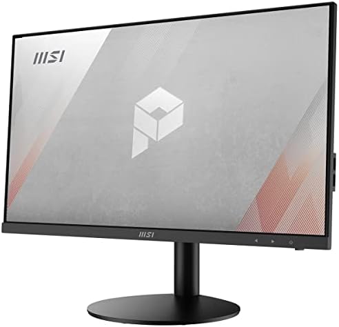 MSI PRO AP241Z AIO Desktop, LED de 23,8 de grau IPS, Amd Ryzen R7-5700G, Memória de 16 GB, 500 GB SSD, Wifi 6E, BT 5.2,