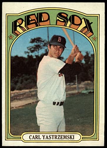 1972 Topps Baseball 37 Carl Yastrzemski Excelente por Mickeys Cards