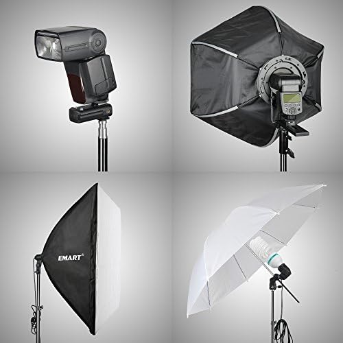 EMART 8,5 pés fotografia Light Stands for Photo Video Studio e Tiro de Retrato de Produto - 1 pacote