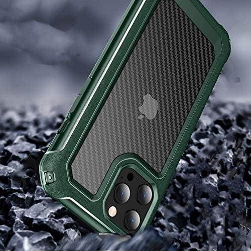 Caixa de serviço pesado de Ptuoniu compatível com o iPhone 12 Pro máximo de 6,7 polegadas de 2020, [resistente a arranhões] [Proteção