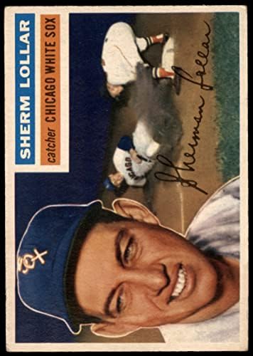1956 Topps # 243 Sherm Lollar Chicago White Sox VG White Sox