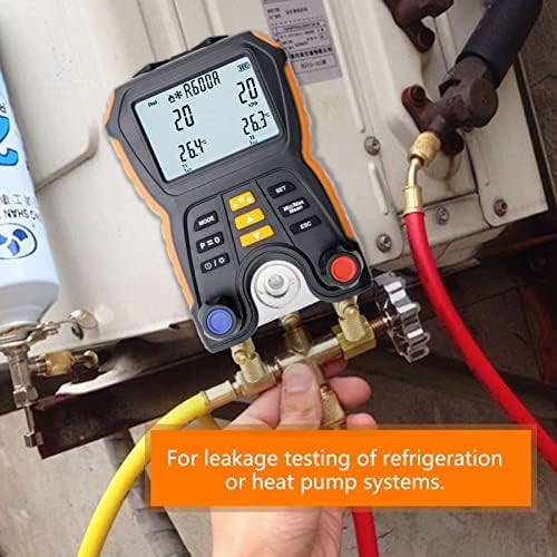 Acessório do medidor de refrigeração Manilhão digital R134A para ar condicionado de carro