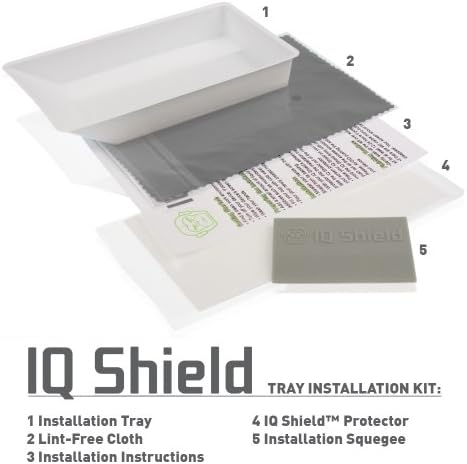 Protetor de tela do IQ Shield Compatível com Samsung Galaxy S4 Mini Liquidskin Anti-Bubble Clear Film