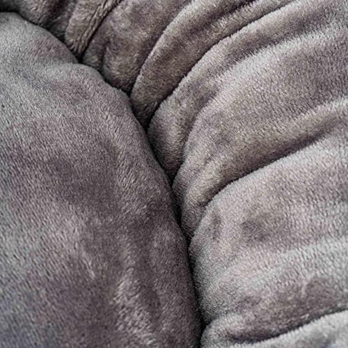 Hugo & Hudson Round Donut Dog Bed - Luxury Ultra confortável lavável Ceddler Cama de animais de estimação para cães