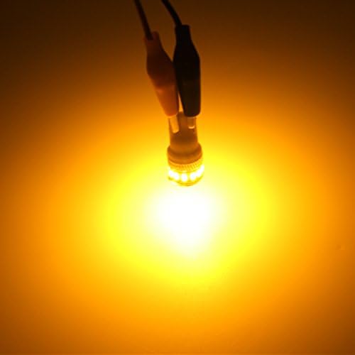 Iluminação alla 2pcs placa placa lateral traseira marcador lateral luminagem super brilhante âmbar amarelo lâmpadas lâmpadas lâmpadas de lâmpadas de substituição compatível com 2012 2013 2014 2015 captiva sport 168 w10w 194 w5w w5wll