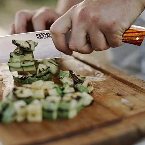 Supplimentos de brose Ultra Sharp Chefs Knife - Faca de chef profissional feita à mão - faca de cozinha - 12 cromo aço inoxidável