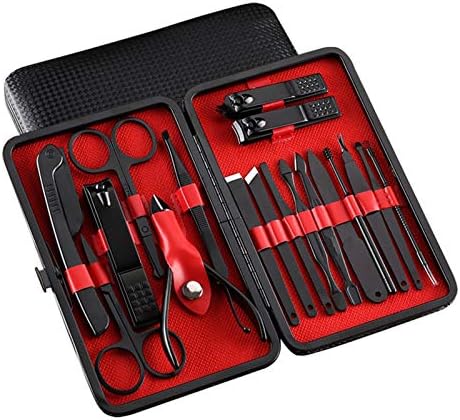 Rayess 18 em 1 UNIL ART Manicure Tools Pedicure Kit Scissor Tweezer Pick Pick Utility UNIF Clipper Facial Care Ferramenta 01