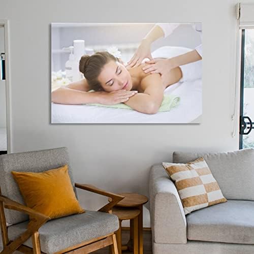 Poster de salão de beleza corporal de beleza corporal inteiro massagem spa pôstade de tela de pintura e impressões