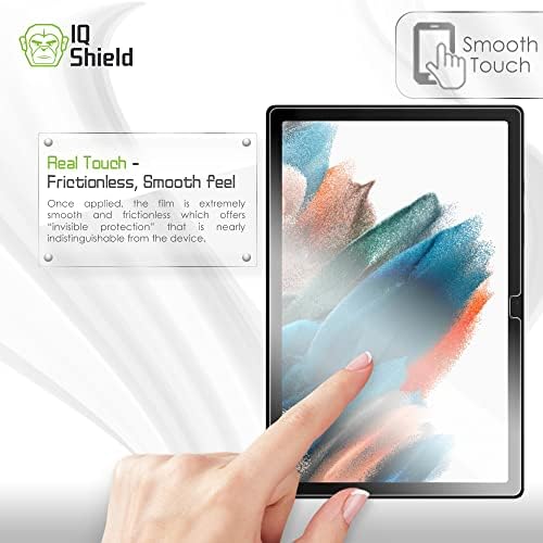 Protetor de tela Iqshield compatível com o filme transparente Samsung Galaxy Tab A8 10.5 Anti-Bubble
