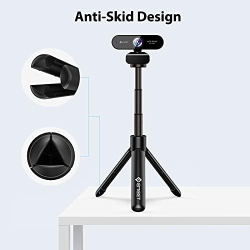 3 em 1 webcam com alto -falante e microfone e tripé da webcam, compatíveis para a maioria das webcams
