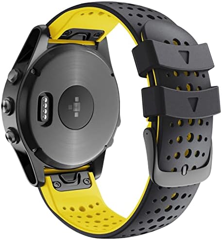 Kappde liberação rápida easyfit silicone watch band plumtrap para garmin fenix 7x 7 6x pro 5 5x mais 935 pulseira de