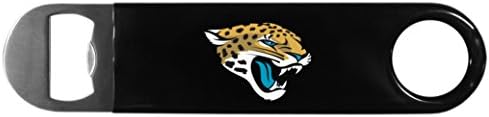 Siskiyou Sports NFL Jacksonville Jaguars Unisex 2 PC Conjunto de churrasco e abridor de garrafas, cores da equipe, tamanho único