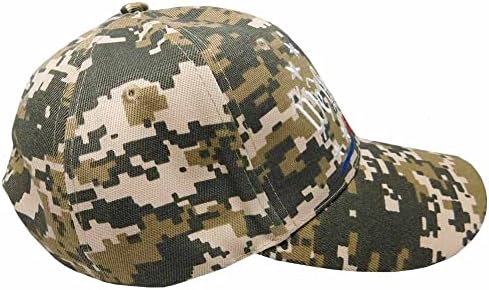 Nós, o povo 1776 ACU Digital Camouflage Camar USA Bandeira na conta acrílico ajustável bordado Cap Hat
