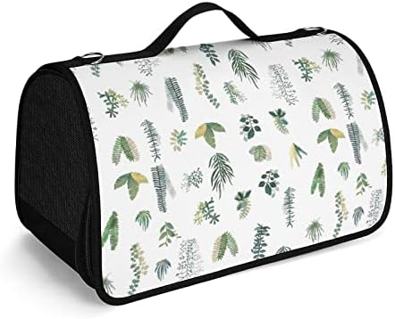 Bolsa de carrinho de estimação de garde de jardim verde, pequena bolsa de transporte para viagens ao ar livre para viajar para viagens